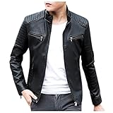 lederjacke herren schwarz kurz motorradjacke herren leder rot mantel herren lang leder leather jacket herren herrenjacke winter leder leather jacket men plus size bomberjacke hood