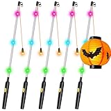 Laternenstab Kinder Led 5er 40CM Laternenstab Led für St Martin Laterne Kinder Stab Laternenumzüge Halloween Zauberstäbe Party Kostümpartys Kinderpartys