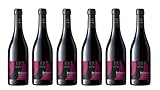 6x 0,5l - 2017er - Canicattì - Sciuscia - Nero d'Avola - Vendemmia tardiva - Terre Siciliane I.G.P. - Sizilien - Italien - Rotwein süß - Dessertwein