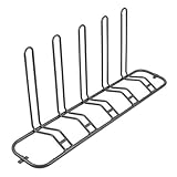 Fahrradständer, Fahrräder Abstellständer E-Bikes Radständer Aufstellständer Mehrfachständer Fahrrad Ständer Stellplätze für 5 Fahrräder Reifenbreite Fahrradständer Bodenständer, 184x39,5x76,5cm