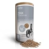 STRÖH Zink-Pellets für Pferde (1,4kg) • Zink Pferd ohne Melasse & getreidefrei • Unterstützt Haut, Fell & Hufe • Bei Zinkmangel