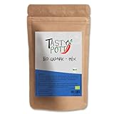 Tasty Pott Bio Quark Mix | Quarkgewürz | Gewürzmischung | Mit Apfel | Aromatische Kräuter | Mit Bio Kako Nibs | Mit Bio Zimt und Chili | Würzig-süß - Im 500g Beutel