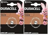 2 x Duracell 1220 (2 Blister mit 1 Batterie), 2 Batterien (CR1220)