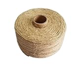 Juteband Juteseil 1 mm–10 mm, Makramee-Schnur for Dekoration, handgefertigt, DIY(1mm)