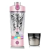 flintronic Elektrischer Eiweiß Shaker, 650ML Elektrischer Protein Shaker, Automatischer Protein Mixer, USB C Wiederaufladbare Eiweiß Mixer, Shaker Cups für Proteinshakes Mahlzeitenersatz- BPA-Frei