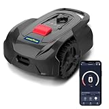 GOODYEAR - Leise angeschlossener Roboter-Rasenmäher - Gartenmäher 500 m2 Umlaufkabel 300 m + Ladestation - App-Steuerung