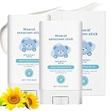 2 Stück Sonnencreme Applikator, Sonnenroller LSF 50, Sonnenschutz Stick für Baby, Kinder und Erwachsene, Tragbares Sunscreen SPF 50 Gesicht & Körper, Nicht Klebrig, Wasserfest, UVA- und UVB-Schutz