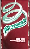 Airwaves Dragees, Multipack, 5 Schachteln mit je 10 Dragees, Cool Kirschrot