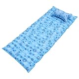 Ipetboom Sommer Wasserbett Matratze Wasserkissen mit Eisfüllung Strapazierfähiges Dichtes Material Langlebig für Einzelbett Studentenzimmer und Haushalt