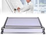 KJZQXYX Magnetisches Zeichenbrett, A2-Zeichentisch-Set, verstellbarer Winkel, mit parallelem Lineal, für Schüler (60 x 70 cm)