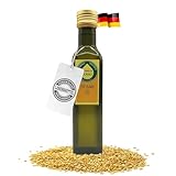 Odenwälder Lebensmittel Premium Sesam-Öl, Kaltgepresstes Sesamöl, einzigartiger Geschmack, Ideal zum Anbraten & für Dressings - Made in Germany (100 ml)