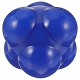 Yardwe Agiler Trainingsball Pickleball-Kugeln Bucket-golfspiel Gymnastikball Essiggurke Baseball-zubehör Schwebender Fußball Rasenspiele Sport Ballpumpe Fußbälle Blue Kieselgel