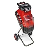 Einhell Akku-Messerhäcksler REDAXXO 36/25 Power X-Change (36 V, max. 25 mm Aststärke, 3 Wendemesser aus Stahl, 55 L Fangsack, Transportgriff, Stopfer)