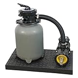 Sandfilteranlage SF128 mit 4.000 l/h Leistung für Schwimmbecken