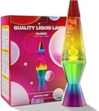 KIKILIVE lavalampe kinder lavalampen Erwachsene Nachttischlampen LED Nachtlicht entspannende ideal für Schlafzimmer, Wohnzimmer, Home Decor