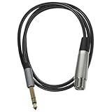DEARMAMY Xlr Mikrofon Audio Adapterkabel Langlebiges Verzinntes Flexibles Audiokabel für Verstärker und Mischpult Robust und Tragbar für Studio und Bühne