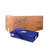 Selpak Professionelle Kosmetiktücherbox, Multipack, 24 Taschentuchboxen x 50 Stück, weiß, 3-lagig, Seidenpapier, nachhaltige Taschentuchboxen, saugfähig, weich und hygienisch, Box mit Taschentüchern