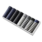 YANYUESHOP 8-teiliges Set Herren-Schlüpfer Shorts Baumwolle Unterwäsche Unterhose Mann Mode Männliche Shorts