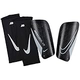 Nike Unisex – Erwachsene MERC Lite-Fa22 Schienbeinschoner, Black/Black/White, S