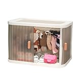 Zahoken Puppenkleiderschrank - Faltbare Puppenkostüm Garderobe - Plüschtier Kleiderständer Für Schminktisch Schreibtisch Kinderzimmer Spielzimmer