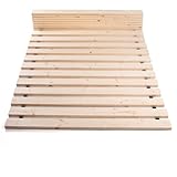 TUGA - Holztech Rollrost 160 x 220 cm 20mm 300kg Lattenrost Rolllattenrost Premium Qualitätsarbeit aus Deutschland