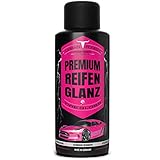 Reifenglanz Gel zur Reifenpflege | Professionelles Reifenglanzmittel & Reifen Glanz Pflege | Autopflege für Sommer-Reifen & Winter-Reifen | Premium Reifen-Glanz von URBAN FOREST 500ml