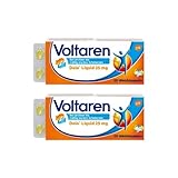 Voltaren Dolo Liquid 25 mg Weichkapseln, gegen Rückenschmerzen Doppelpackung (2x 20St)