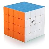 Zauberwürfel 4x4 4x4x4 Speed Cube Stickerless Magic Cube Puzzle Magischer Würfel für Schneller und Präziser mit Lebendigen Farben