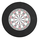 Dart Surround | Dart Catchring | Eva Dart Board Surround | Dartscheibe Schutzring | Dart Surround Auffangring | Universelle Dartboard Wandschutzplatte | Dartscheiben Unterlage Für Dartspiele