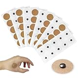IKOPFLN 5 Bögen 50 akupressurpunkte magnetisch Magnetische Akupressur Pflaster Akupunktur Magnetic Patches Magnetische Akupressur Patches für Magnetfeldtherapie Knie Rückenentlastung Erwachsene