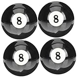 TOYANDONA 4 Stück Professionelle Pool Billardkugel Verschleißfestem Harz Präzise Kalibriert und Poliert mit Technik Langlebig für Training und Spielszenarien Billardtischen