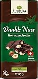 Alnatura Bio Schokoladentafel Dunkle Nuss, 100 g