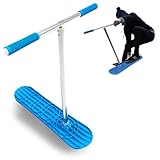 Indo SnowScoot – ultimativer Schneescooter für Kinder und Erwachsene – perfekter Hinterhofspaß mit glatter Schleifbasis – ideales Kinder-Schneespielzeug für kleine Hügel