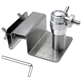 ZHIYUQL Dachrinnenhalter Edelstahlhalterung Kamera Halterung Universal Solarpanel für überwachungskamera, Kompatibel Mit-Eufy, für Kamera & Solarpanel mit 1/4-Zoll-Gewinde