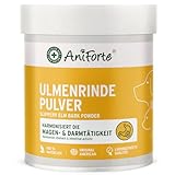 AniForte amerikanische Ulmenrinde Pulver für Hunde und Katzen 250g - Slippery Elm Bark, Naturprodukt unterstützt Darmflora & Magen-Darm-Trakt