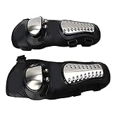 Jonlaki Paar Motorrad-Ellbogenschützer mit 90-Grad-Biegung – Rutschschutz für Sicheres und Komfortables Fahren