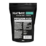 Nature Diet Flohsamenschalen | 450 g | Ballaststoffreich | Vegan, Glutenfrei & Laktosefrei | Keto- & Low-Carb-Backen | Ideal für Getränke & Rezepte