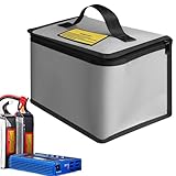 Batteriesicherheitstasche - Feuerfeste Sicherheitsschutztasche | Batteriespeicherung wasserdichte Tasche | Explosionsgeschützter Schutzschutz | Tragbare Sicherheitsboxen für den Transport