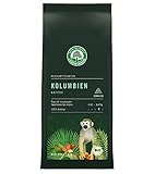 Lebensbaum Kolumbien Kaffee gemahlen, Bio-Kaffee aus 100% Arabica-Bohnen, Röst-Kaffee, Arabica-Kaffee mit mildem & aromatischem Geschmack, vegan, 250g