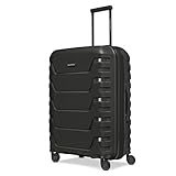 SMARTBOX Hartschalen Check-in Koffer | Mittelgroßer Trolley 45 x 28 x 66 cm von 71 auf 80 Liter erweiterbar | aus hochwertigem Polypropylen | 4 Doppelrollen & TSA-Schloss | leichte 3,8 kg (Edition 01)