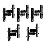 10 Stück T-Stück Schlauchverbinder 16mm (1/2 Zoll) Gartenschlauch T Stück Gardena Micro Drip T-Stück Schwarzer Kunststoff Garten Tropfschlauch Verbinder Gardena T Stück 13mm Tee Schlauchanschluss