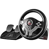 Superdrive - Rennlenkrad/Lenkrad Driving Wheel SV250 mit pedalen und Schaltpaddles für Switch 2 - Switch - PS4 - Xbox SErie X - Xbox One