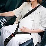 LustLocke Schwangerschaftsgurt, Mutterschaft Sicherheitsgurt Verstellbar, Unisex, Bequem und Sicher Autogurt Schwangerschaft für den Bauch Schwangerer Mütter