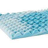 EGO Home Komfortschaum Matratzentopper 140 x 200 cm | 6cm Höhe Schaumstoffplatte | Mattress Topper 140x200 Öko-Tex Zertifiziert | Matratzenauflage Ohne Bezug für Boxspringbett Matratzen Schlafsofa