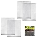 4pcs Wurzelschutzkörbe Edelstahl, Wurzelschutz für Pflanzen, Wühlmausgitter Gegen Wühlmaus, Nagetieren, Gartenpflanzen Netzbeutel aus Metall für Schutz der Wurzeln von Bäumen, Blumen