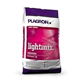 growkingz Plagron Lightmix 50l Plagron Light Mix 50 Liter Pflanzenerde für Indoor und Outdoor mit gratis Düngeschema als Beigabe