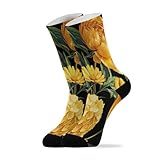 40Cm Socken Arbeitssocken Socken Herren Thermosocken Arbeitssocken Gelbe Gartenblumen Für Arbeit Outdoor Sport