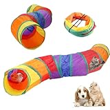 Katzentunnel, Spieltunnel, Tunnel Katze, Katzenspielzeug Tunnel,Faltbarer Katzen Tunnel, Bunny Tunnel,Geeignet Für Tunnel Für Kleintiere Im Innen- Und Außenbereich