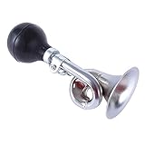 Fahrradglocke Glocke Fahrradklingel Fahrradhupe aus Metall (Hupe-Metall2) in Silber