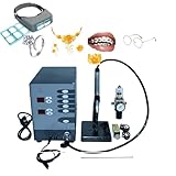 SXHEYUY Laserschweißgerät, Punktschweißgerät 100W Automatisches CNC-Impuls-Argon-Schweißgerät, Für DIY-Schmuckreparatur-Goldschmuck-Schweiß- Und Hardware-Schweißgerät,220v
